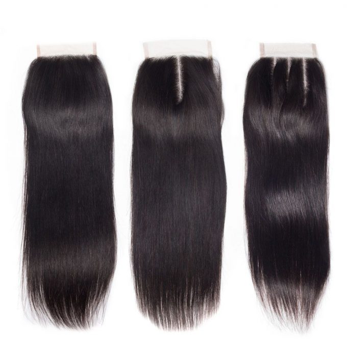 Brazilian 4x4 Straight Hair Lace Closure