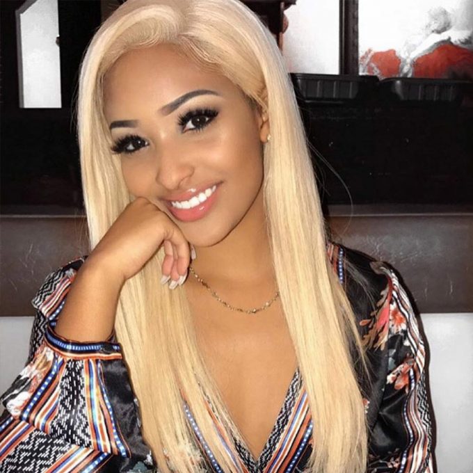 Short Wig Blonde Hair In Straight And Body Wave